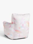 John Lewis Magical Unicorn Bean Bag Chair, Pink