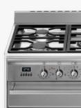 Smeg Concert SUK92MX9-1 90cm Dual Fuel Range Cooker, A Energy Rating, Stainless Steel