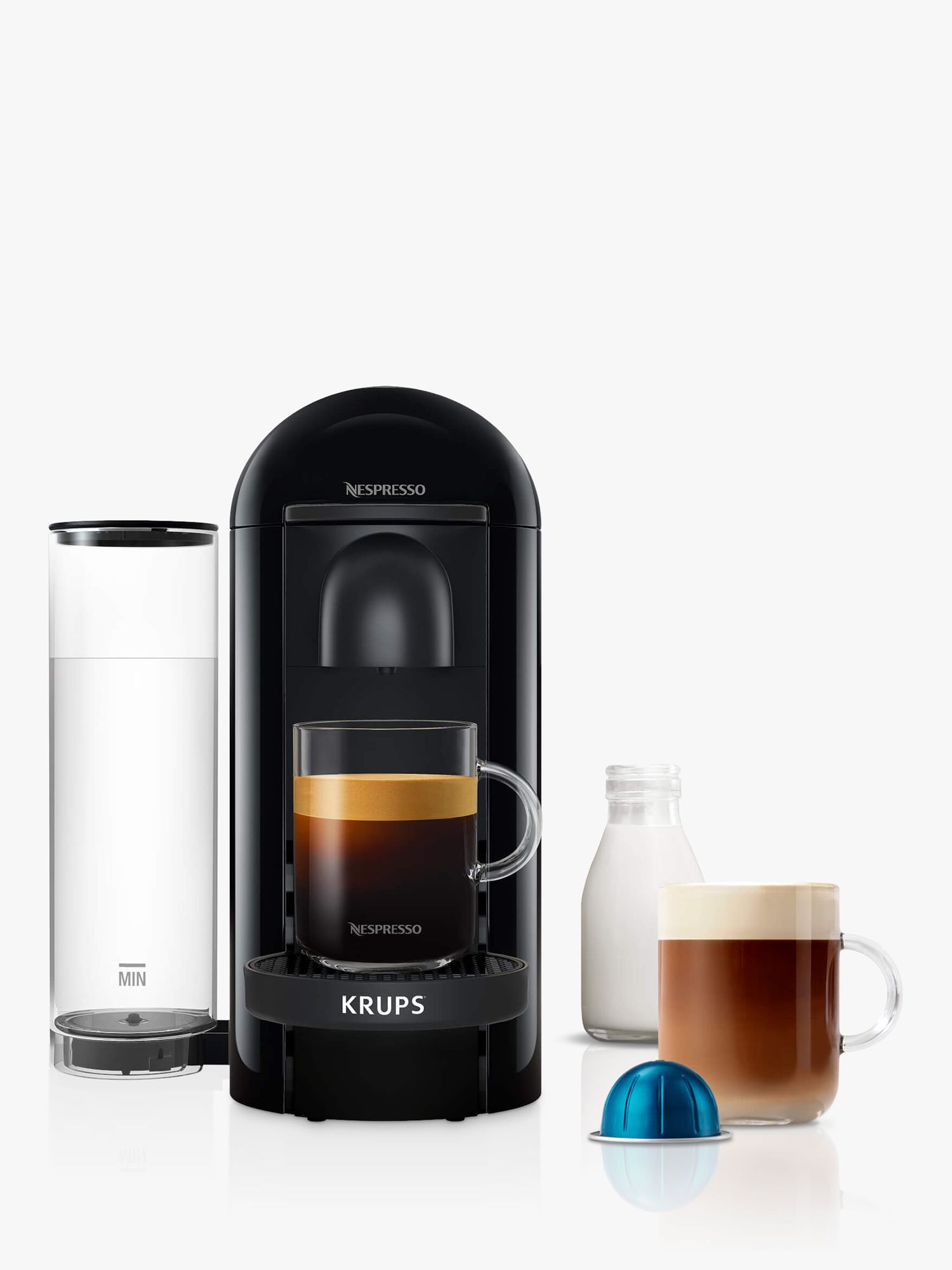 Nespresso Vertuo XN903840 Coffee Machine by Krups with Pods