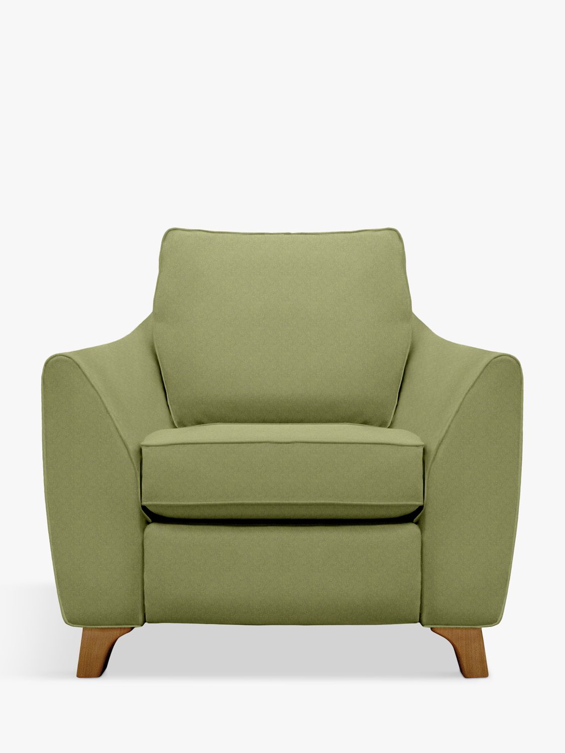 The Sixty Eight Range, G Plan Vintage The Sixty Eight Armchair with Footrest Mechanism, Marl Green