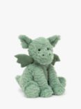 Jellycat Fuddlewuddle Dragon Soft Toy, Medium, Green