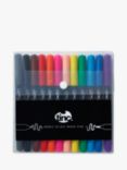 Tinc Double Deluxe Brush Markers, Pack of 12