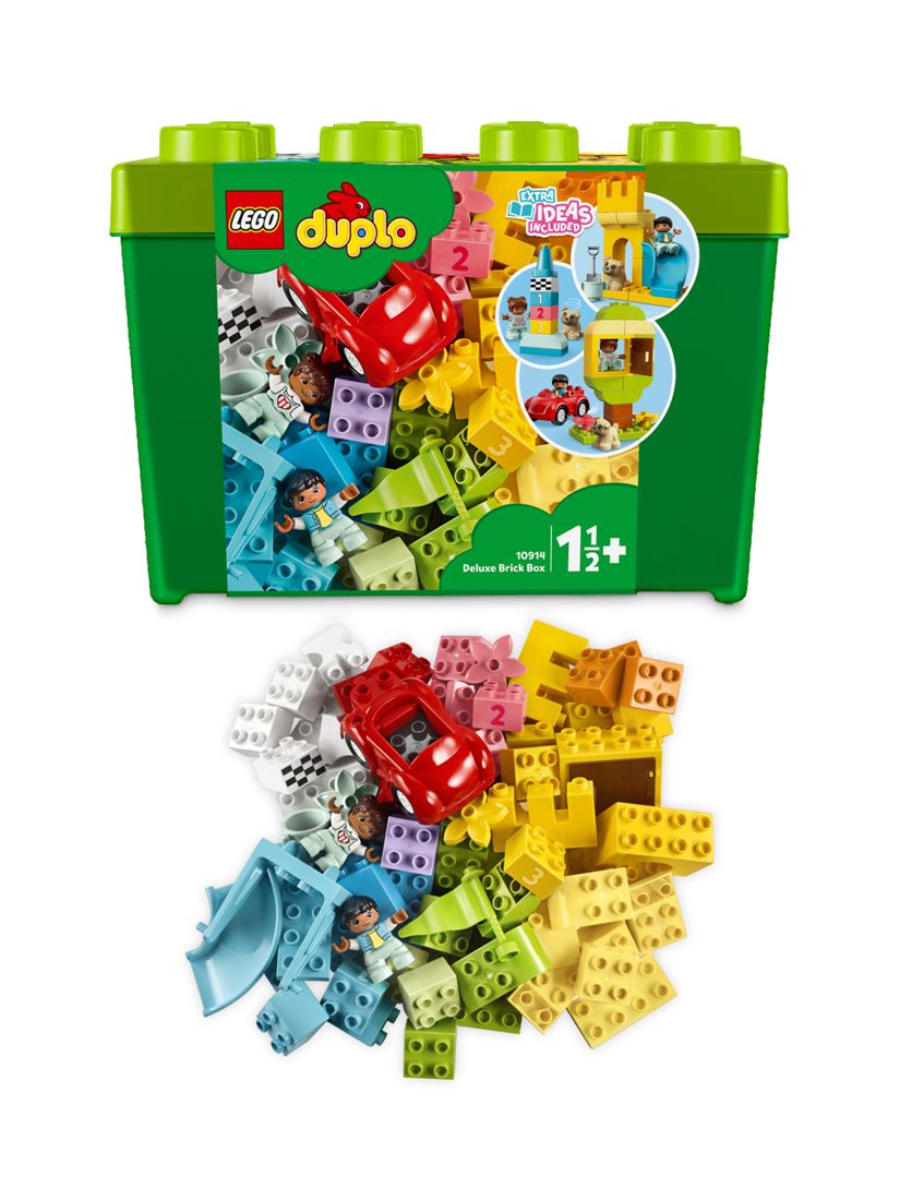 Tid han Feed på LEGO DUPLO 10914 Classic Deluxe Brick Box