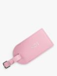 Treat Republic Personalised Leather Luggage Tag, Pink