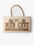 Treat Republic Personalised Man Cave Wooden Sign