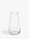 John Lewis ANYDAY Cannon Vase, H25cm, Clear