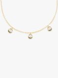 London Road 9ct Gold Diamond Chain Necklace