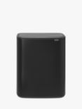 Brabantia Bo Recycling Touch Bin, 2x 30L, Matt Black