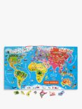 Janod World Map Magnet Puzzle, 92 Pieces