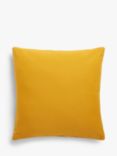 John Lewis ANYDAY Jumbo Cord Cushion, Mustard
