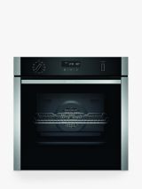 Neff N50 B2ACH7HH0B Built In Electric Self Cleaning Single Oven, Stainless Steel