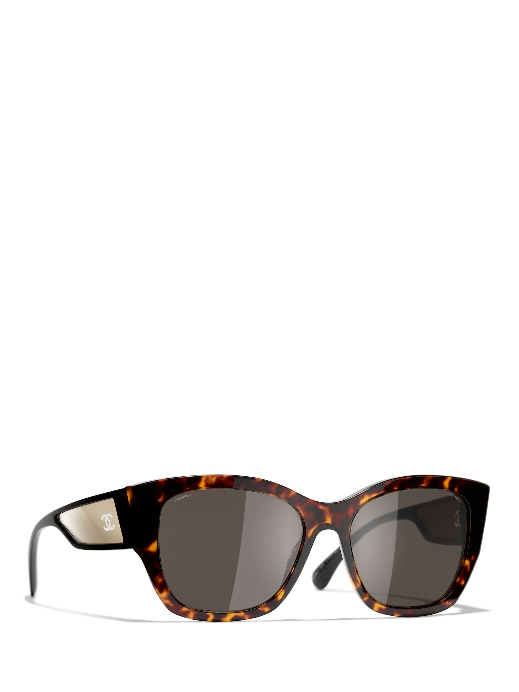 Chanel Womens Brown Butterfly Sunglasses