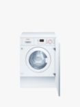 Bosch Series 4 WKD28352GB Integrated Washer Dryer, 7kg/4kg Load, 1400rpm Spin, White