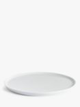 John Lewis Round Porcelain Serving Platter, 32cm, White