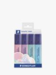 STAEDTLER Pastel Highlighter Pens, Pack of 4