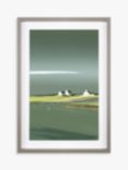 Art Marketing Ulyana Hammond 'Aura' Framed Print & Mount, 41 x 60cm, Grey