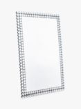 Gallery Direct Crystal Frame Rectangular Wall Mirror, 90 x 60cm
