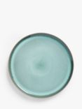 John Lewis Reactive Glaze Stoneware Side Plate, 20.6cm, Green