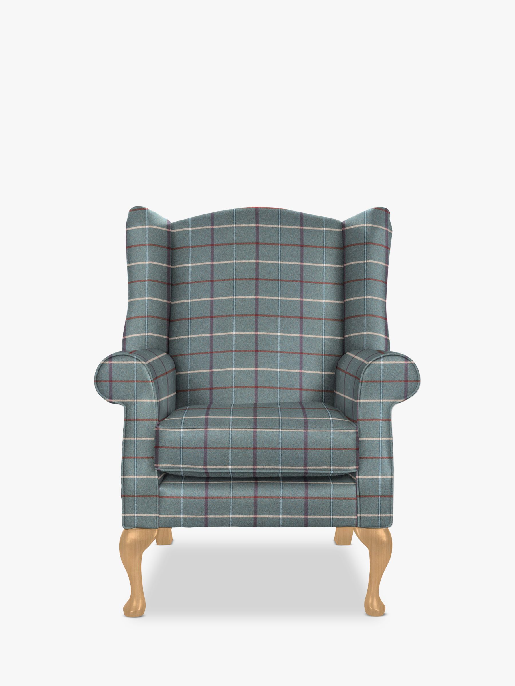 Oberon Range, Parker Knoll Oberon Armchair, Berwick Check Teal