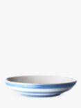 Cornishware Striped Pasta Bowl, 24cm