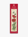 Textile Heritage Poppies Bookmark Cross Stitch Kit