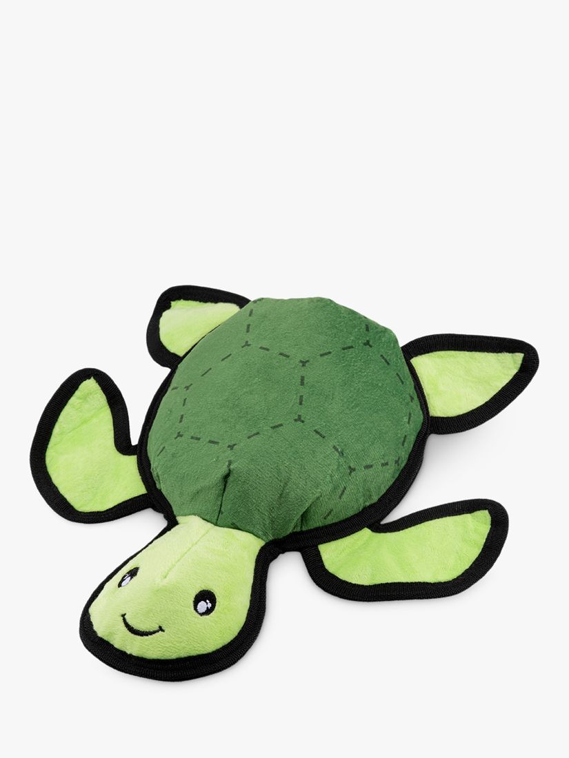 Beco Pets Rough & Tough Turtle Recycled Polyester Dog Toy, Medium