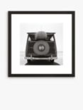 Loaded Wagon 2 - Framed Print & Mount, 56 x 56cm, Black/White