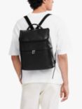 Longchamp Le Foulonné Leather Backpack