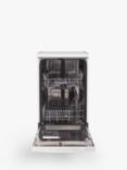John Lewis JLDWW930 Freestanding Slimline Dishwasher, White