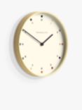 Newgate Clocks Mr Clarke Analogue Wall Clock, 40.5cm, Brown