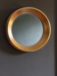 Gallery Direct Chaplin Round Mirror, 65cm, Gold