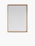 Gallery Direct Comet Rectangular Wood Frame Mirror, 104 x 74cm
