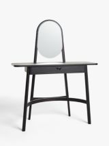 John Lewis Rattan Dressing Table and Mirror