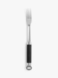John Lewis Stainless Steel BBQ Fork with Soft-Grip Handle