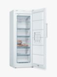 Bosch Series 4 GSN29VWEVG Freestanding Freezer, White