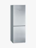 Siemens iQ300 KG33VVIEAG Freestanding 60/40 Fridge Freezer, Stainless Steel