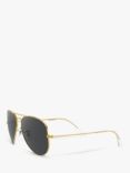 Ray-Ban RB3025 Unisex Polarised Aviator Sunglasses