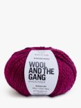 Wool And The Gang Alpachino Merino Chunky Yarn, 100g, Margaux Red