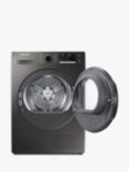 Samsung Series 5 DV80TA020AX Heat Pump Tumble Dryer, 8kg Load, Graphite