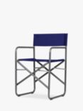 Fiam Regista Steel Frame Garden Director Chair, Dark Blue