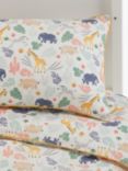 John Lewis Kids' Safari Print Pure Cotton Duvet Cover and Pillowcase Set