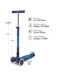 Micro Scooters Maxi Deluxe Foldable LED Scooter