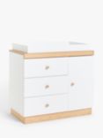 John Lewis Scandi Solution Dresser, White/Natural