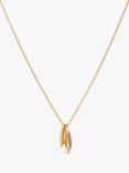 Dinny Hall Lotus Small Double Pendant Necklace