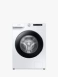 Samsung Series 5+ WW90T534DAW Freestanding ecobubble™ Washing Machine, 9kg Load, 1400rpm Spin, White