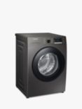 Samsung Series 5 WW80TA046AX Freestanding ecobubble™ Washing Machine, 8kg Load, 1400rpm Spin, Graphite
