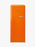 Smeg 50's Style FAB28L Freestanding Fridge with Ice Box, Left-Hand Hinge