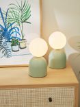 John Lewis ANYDAY Lupo Touch Table Lamps, Set of 2