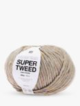 Rico Design Super Tweed Super Chunky Yarn, 100g, Grey