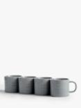 John Lewis ANYDAY Craft Speckle Glaze Mugs, Set of 4, 260ml